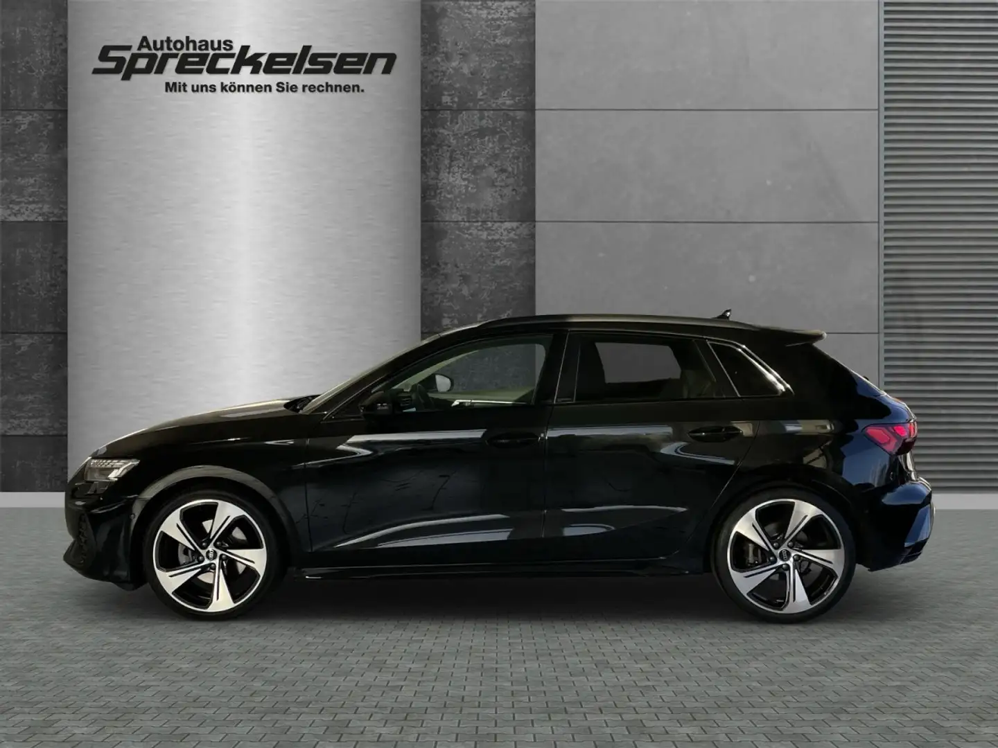 Audi A3 Sportback 1.5 TFSI S line++Navi++LED++Optikpaket s Zwart - 2