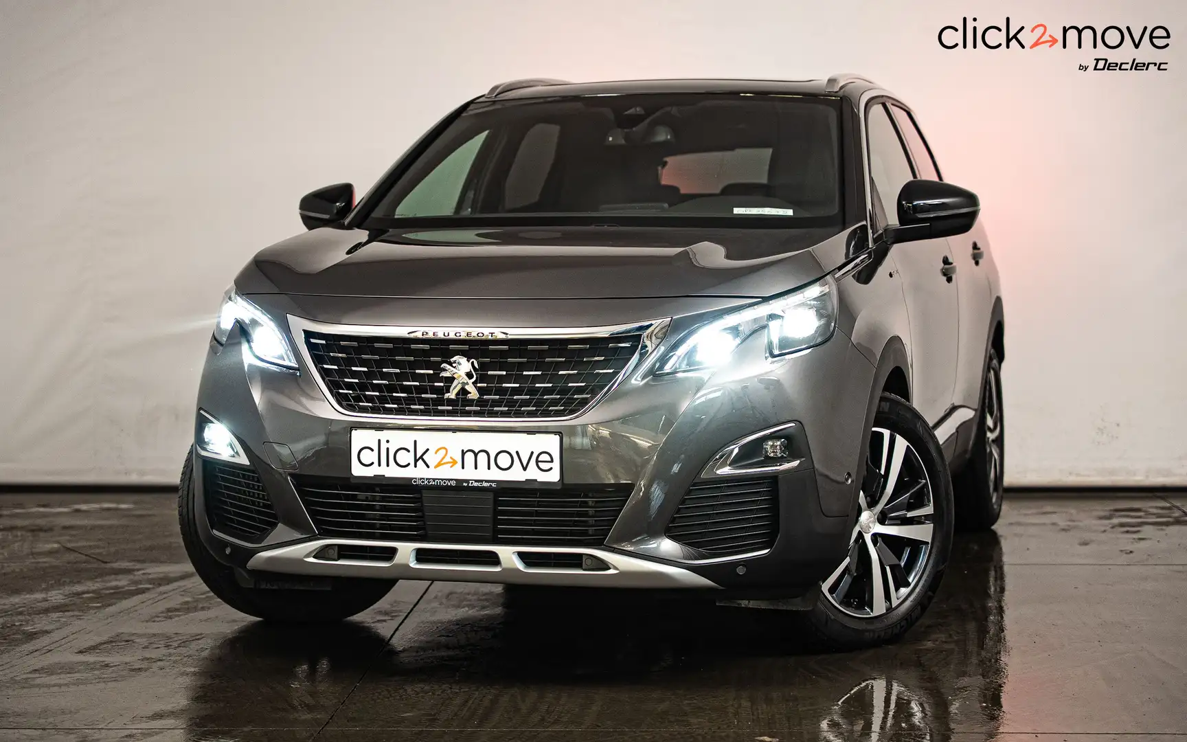 Peugeot 3008 3008 1.2 PureTech Allure (EU6.3) Gris - 1