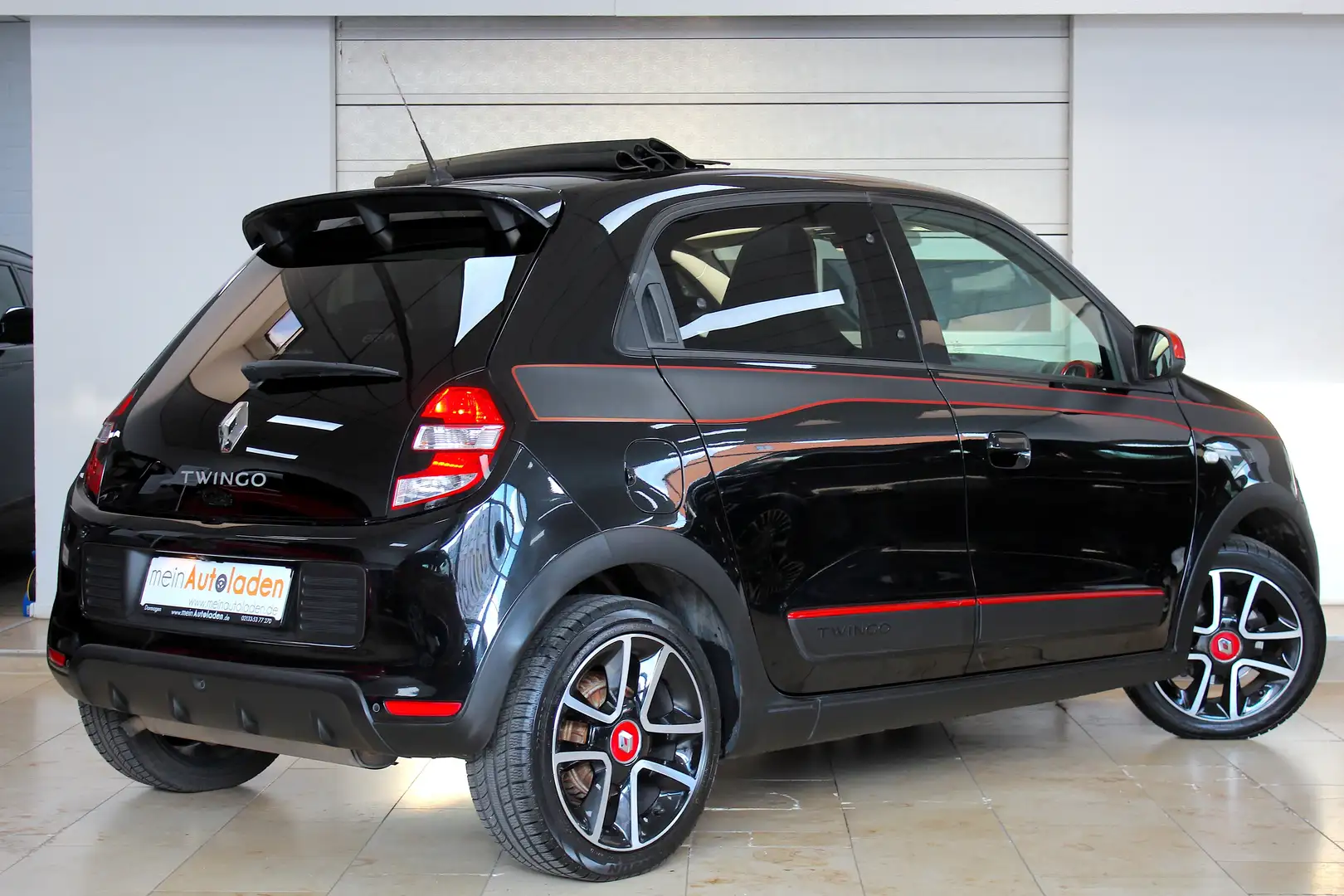 Renault Twingo Intens ENERGY TCe 90 Autom. *FALTDACH*NAVI*LEDER* Noir - 2