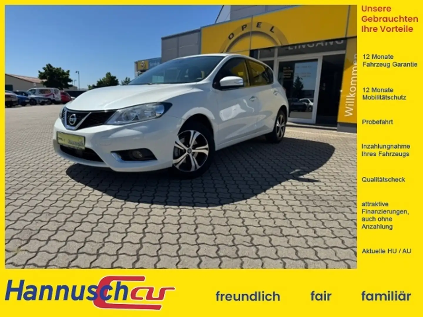 Nissan Pulsar Acenta Blanc - 1