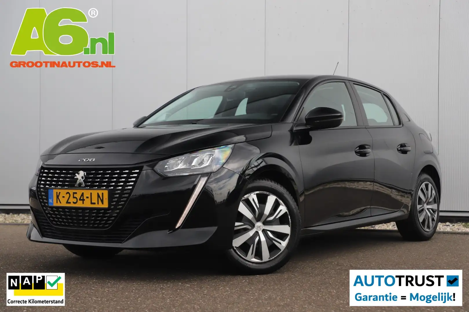Peugeot 208 1.2 PureTech Blue Lease Active NIEUWE DB RIEM!! Na Negro - 1