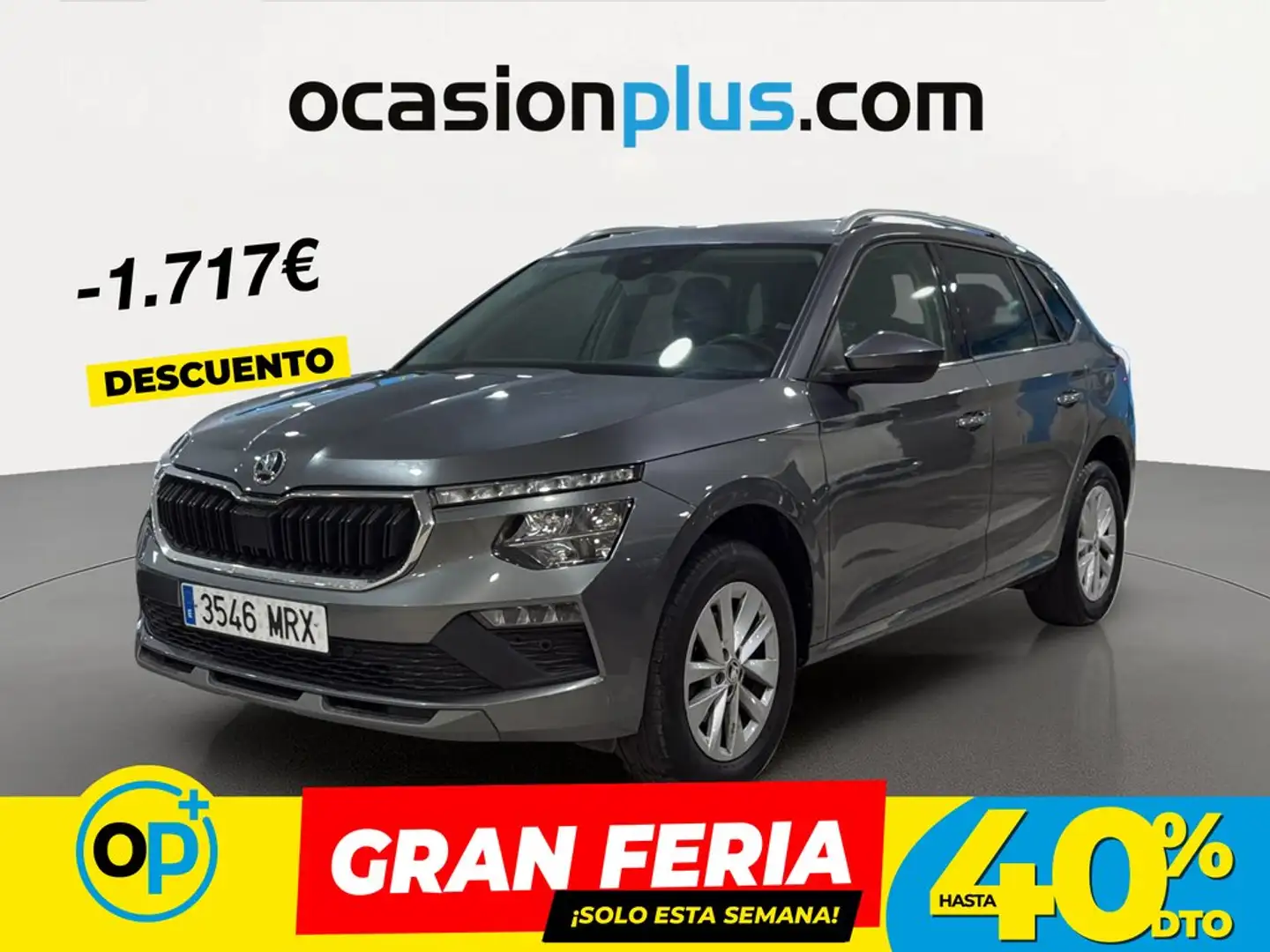 Skoda Kamiq 1.0 TSI Selection DSG7 85kW Gris - 1