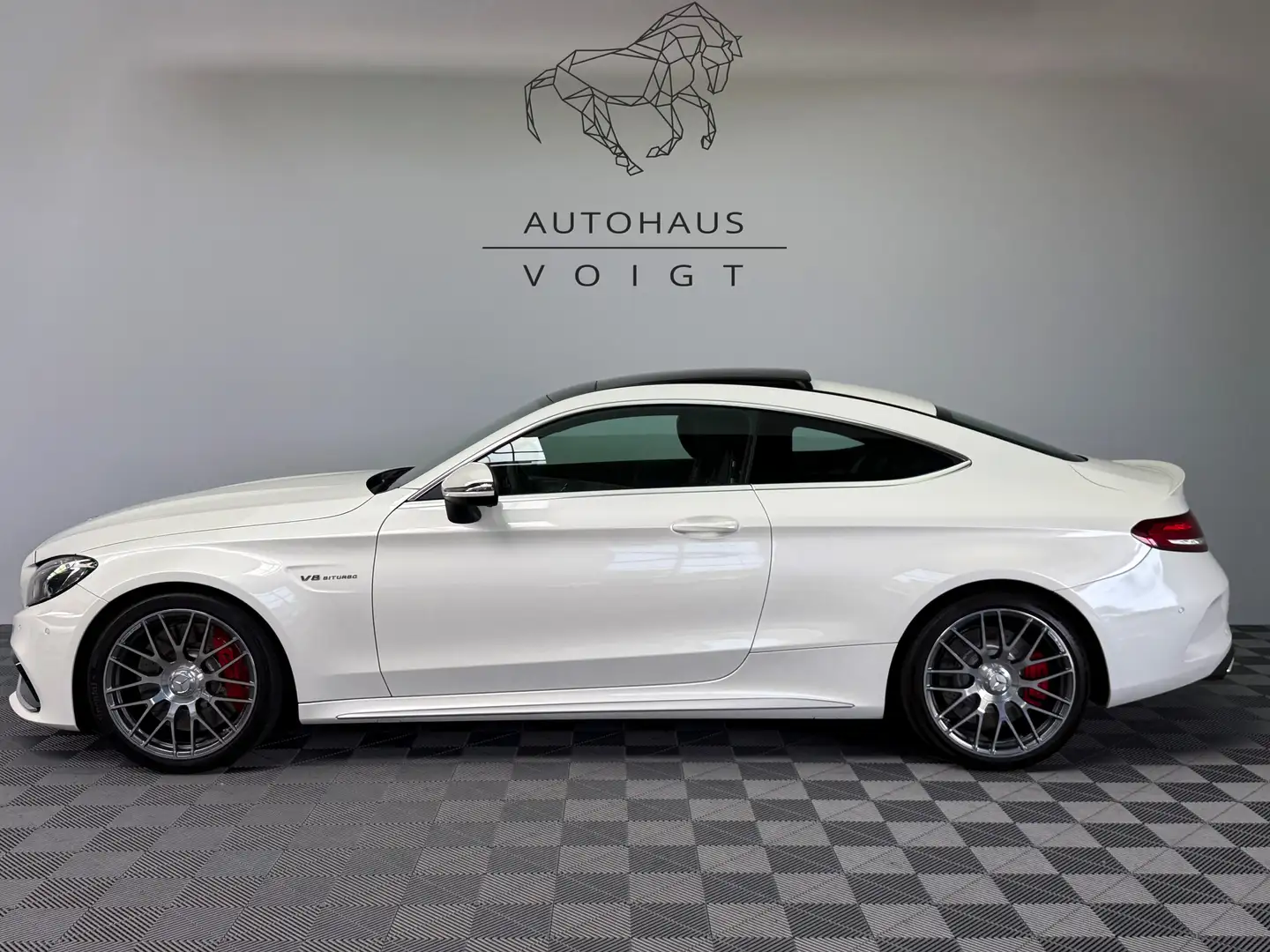 Mercedes-Benz C 63 AMG S Coupe AMG|2.Hand|Perf.-AGA|Navi|Pano| Blanc - 1