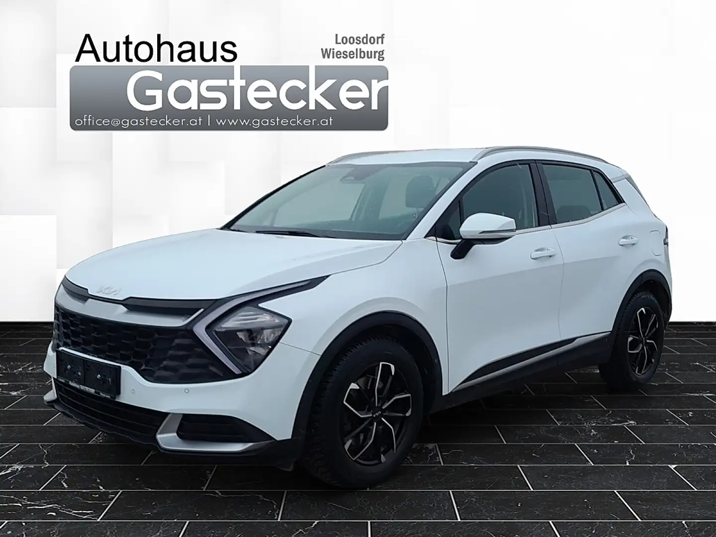 Kia Sportage 1,6 CRDI 48V Silber Weiß - 1