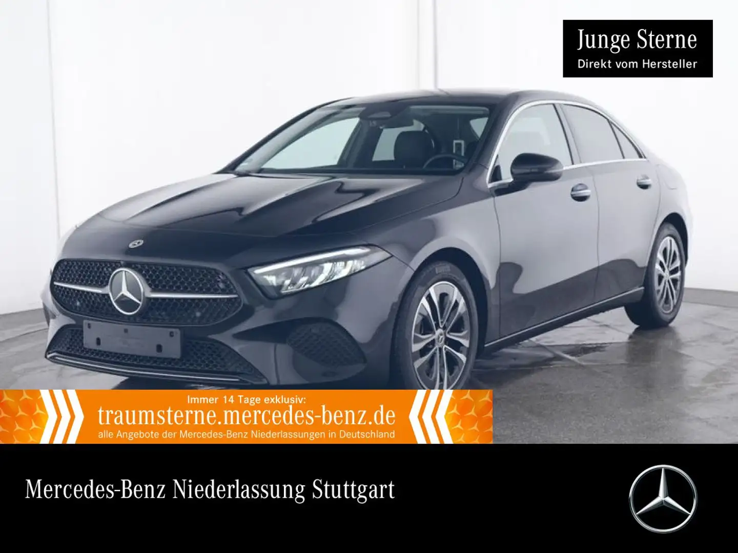 Mercedes-Benz A 200 Lim PROGRESSIVE+PANO+LED+KAMERA+KEYLESS+7G Schwarz - 1