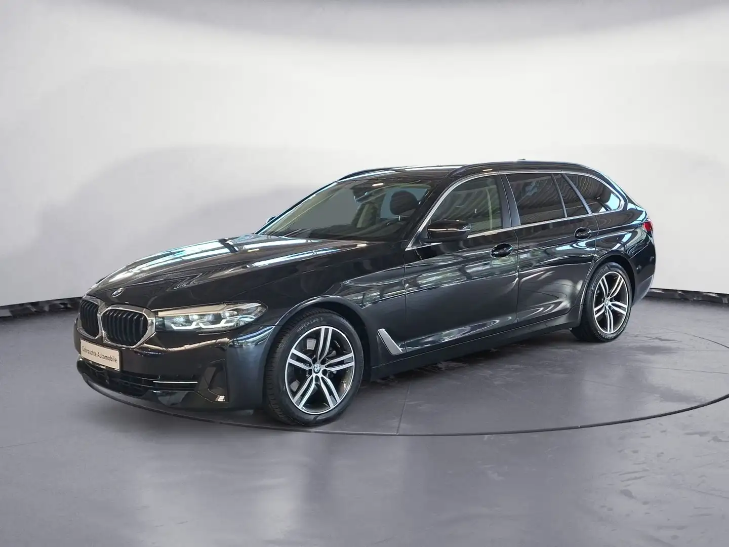 BMW 520 d xDrive Touring NAVI AHK LED Schwarz - 2