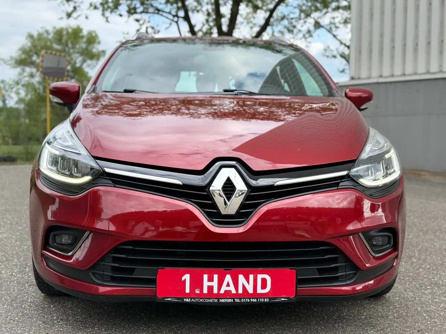 Renault Clio 1.Hand -Top Gepflegt-TÜV/AU NEU-Bose Edition Rot - 2