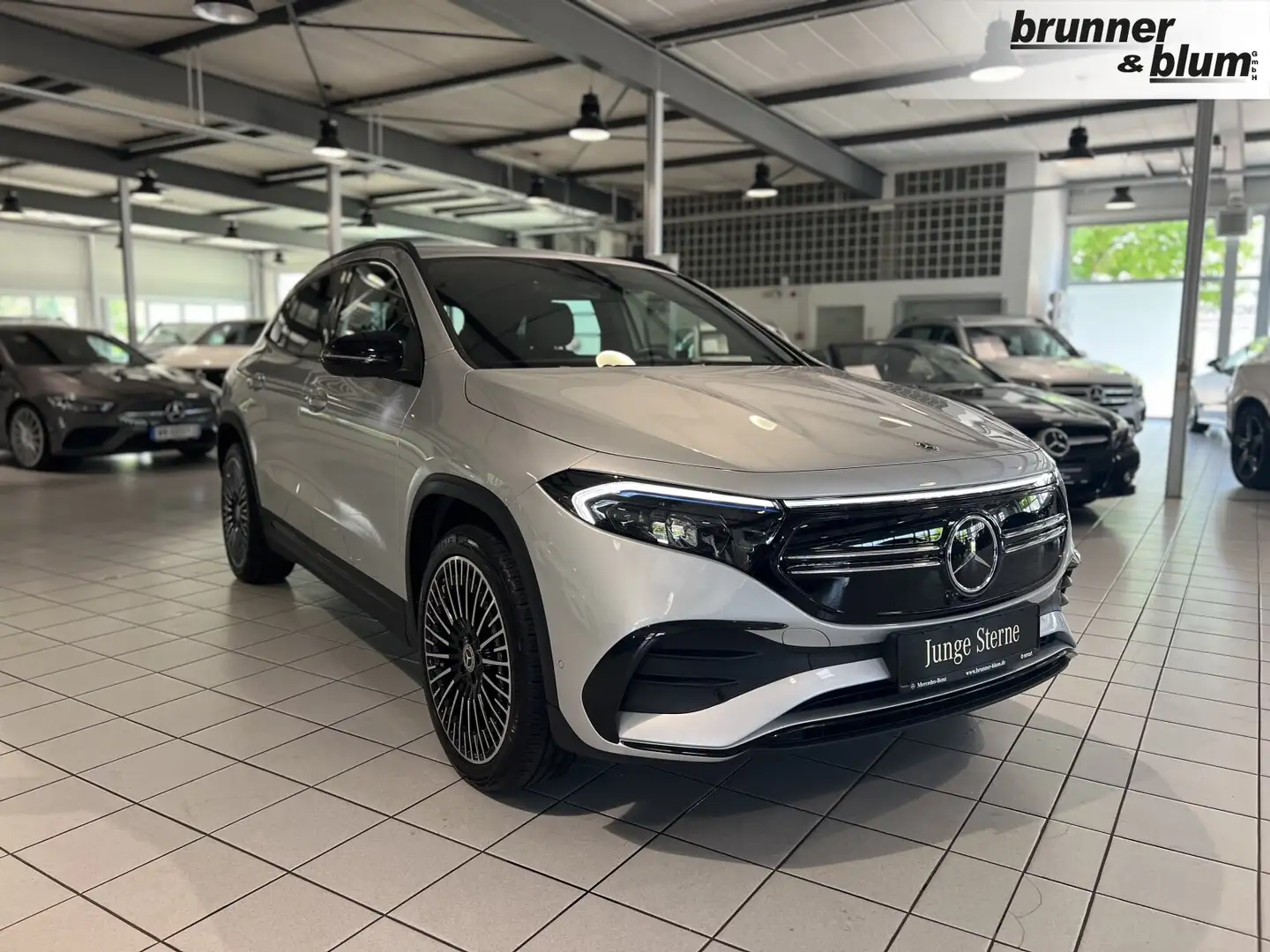 Mercedes-Benz EQA 350 EQA 350 4M AMG,Memory,Distronic,Burmester,Night, Ezüst - 2