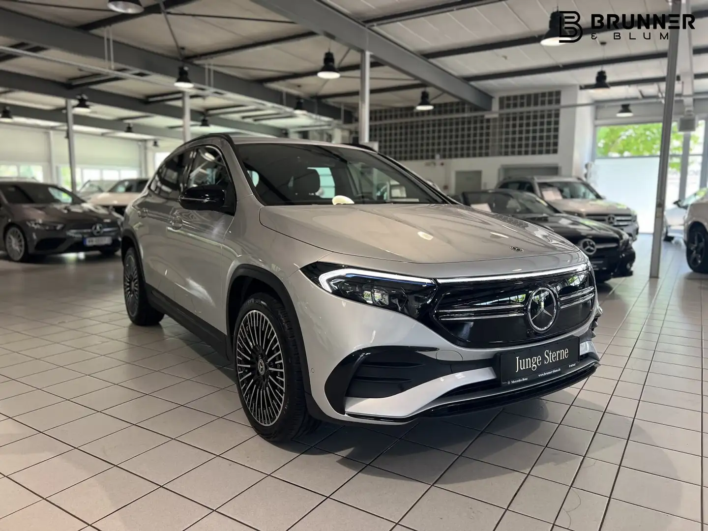 Mercedes-Benz EQA 350 EQA 350 4M AMG,Memory,Distronic,Burmester,Night, Silber - 2