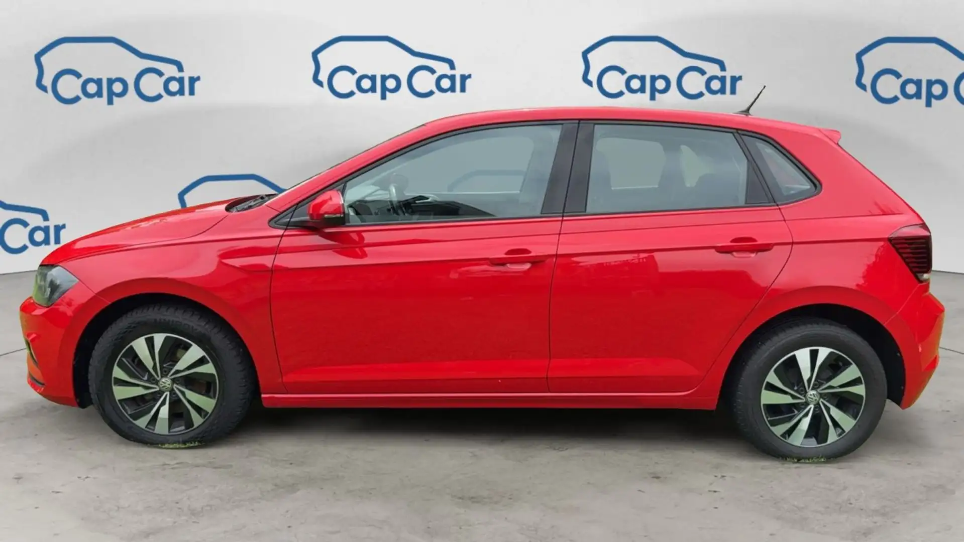 Volkswagen Polo 1.6 TDI 95 DSG7 Confortline Business - Automatique Rouge - 2