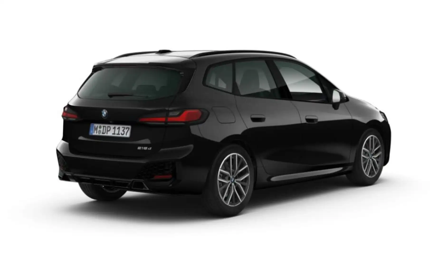 BMW 218 d Active Tourer Msport Schwarz - 2