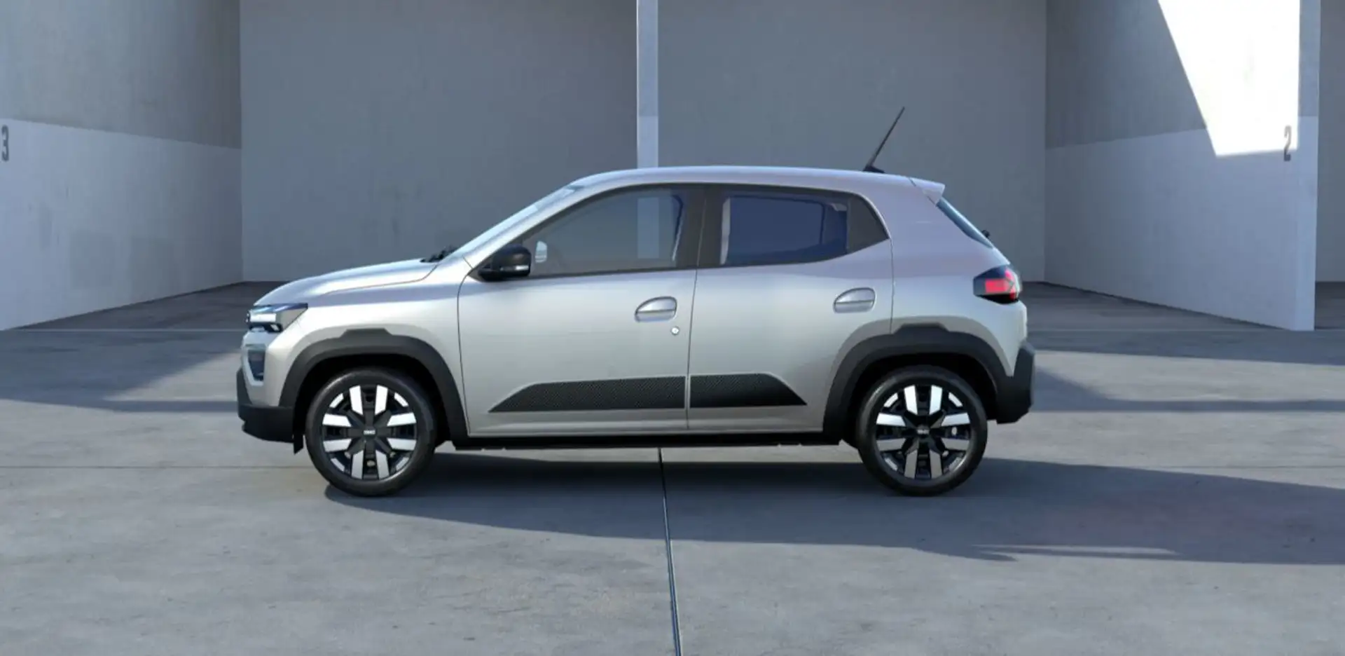 Dacia Spring Expression ELECTRIC 65 PDC/Klima Grau - 2