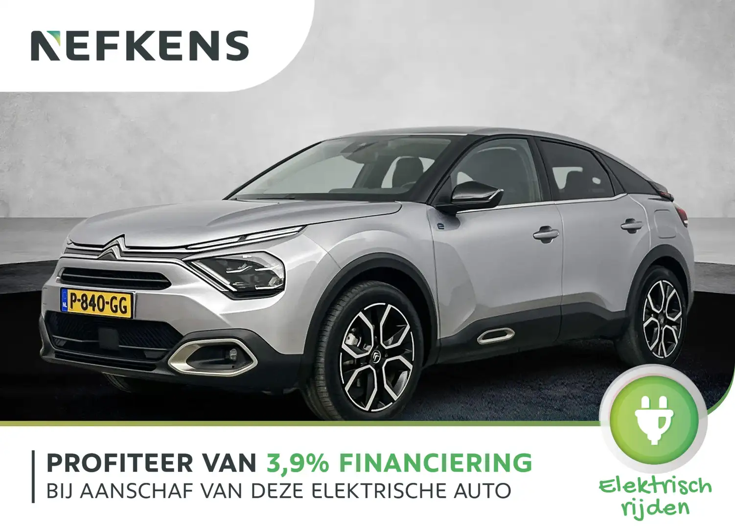 Citroen E-C4 Electric Feel Pack 50kWh | ACCURAPPORT 92% | 1ste eigenaar Grau - 1
