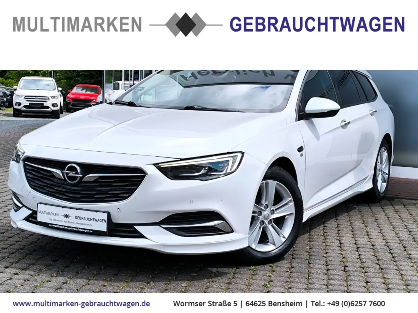 Opel Insignia B Sports Tourer INNOVATION 1.5 Turbo Spkt./Navi/LE Weiß - 1