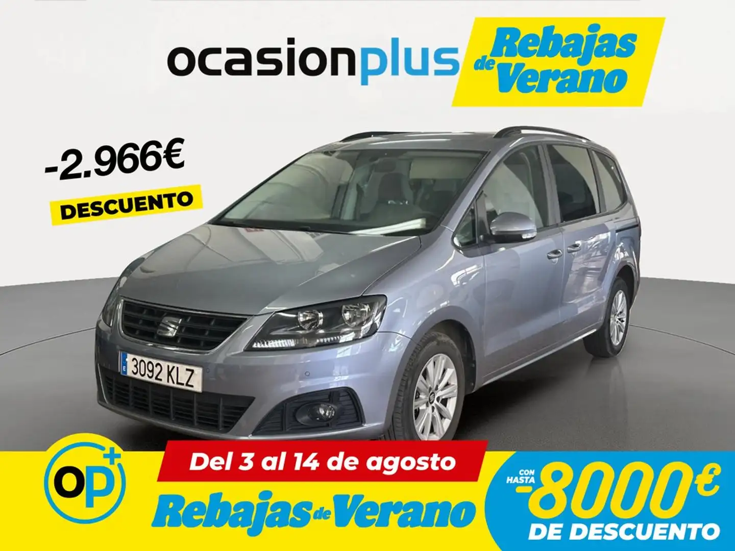 SEAT Alhambra 2.0TDI CR Eco. S&S Reference 150 Gris - 1