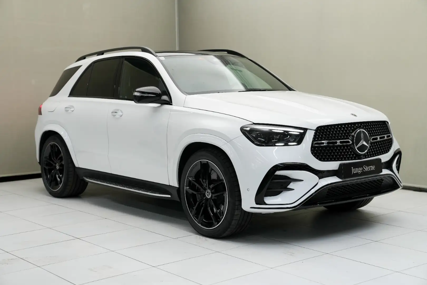 Mercedes-Benz GLE 450 d 4MATIC ACC W-Paket S-Sitz Night STH Weiß - 2