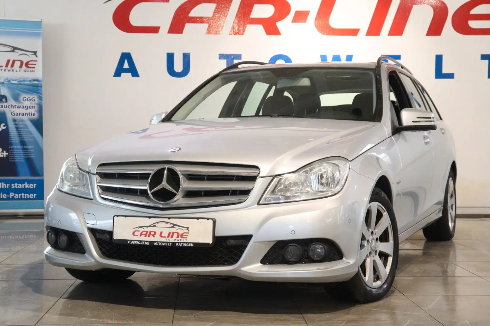 Mercedes-Benz C 220 T CDI BE*Automatik*Comand*PDC* Argent - 1