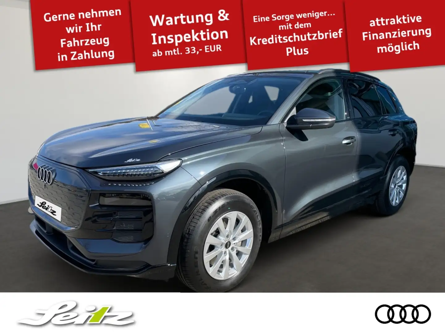 Audi Q6 e-tron *APPCON*KAMERA*LEDPLUS*SITZH* Grau - 1