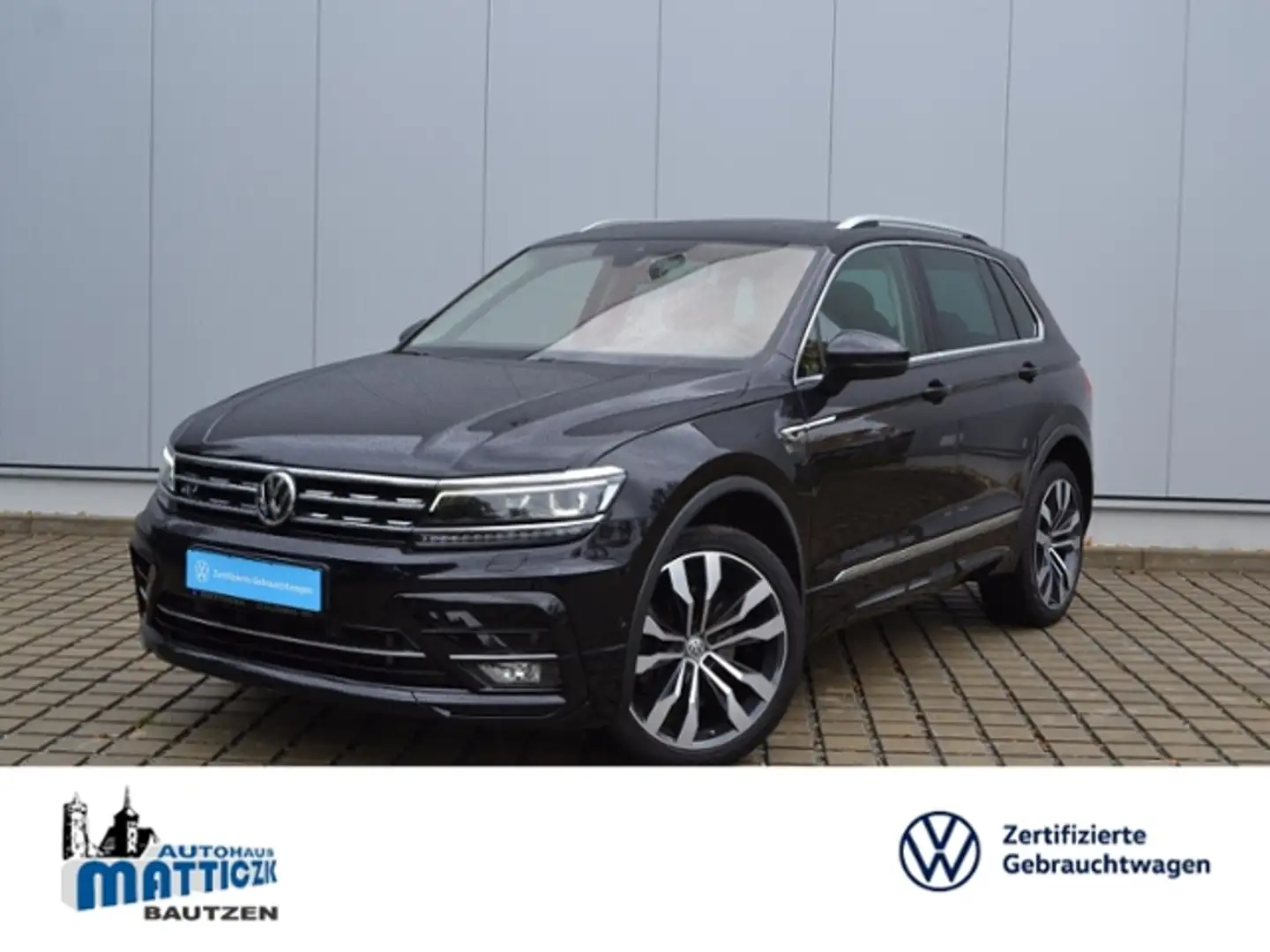 Volkswagen Tiguan 2.0 TDI 190 PS 4M DSG VOLL/R-Line HL/AHK/PANORAMA Schwarz - 1