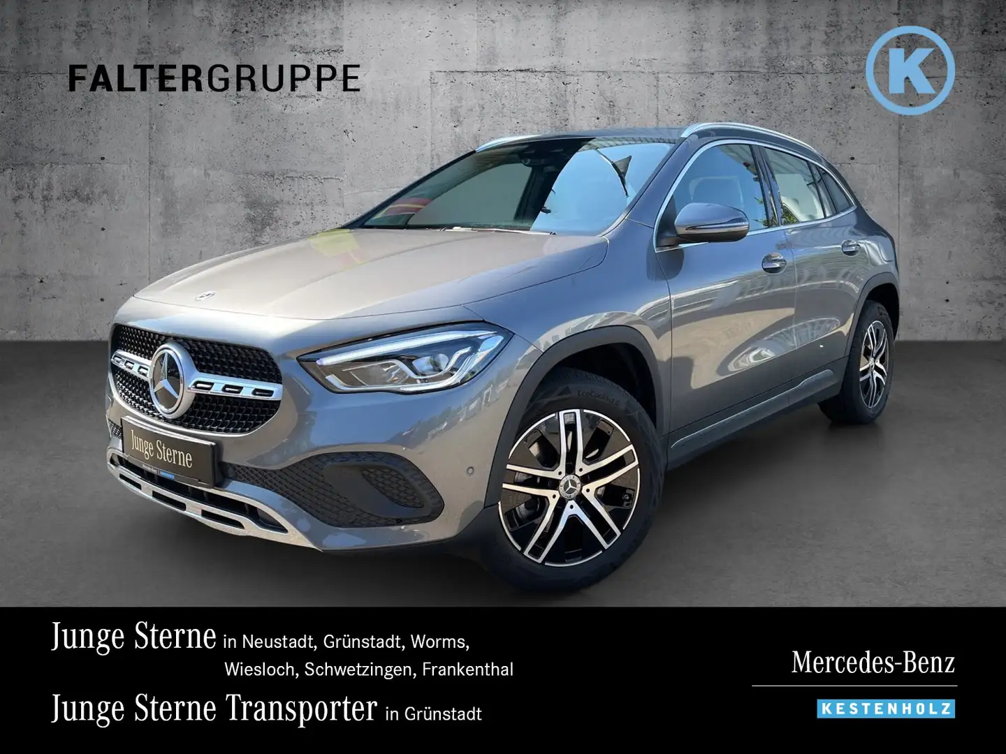 Mercedes-Benz GLA 250 GLA 250 4M PROGRESSIVE+AHK+MBUX-HIGH-END+SHZ+LED Gris - 1