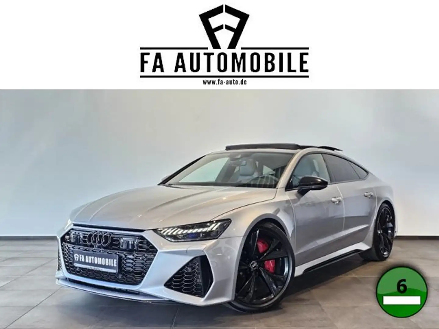 Audi RS7 Black Edi.Pano Keramik Softclose Hud B&O 22" Срібний - 1