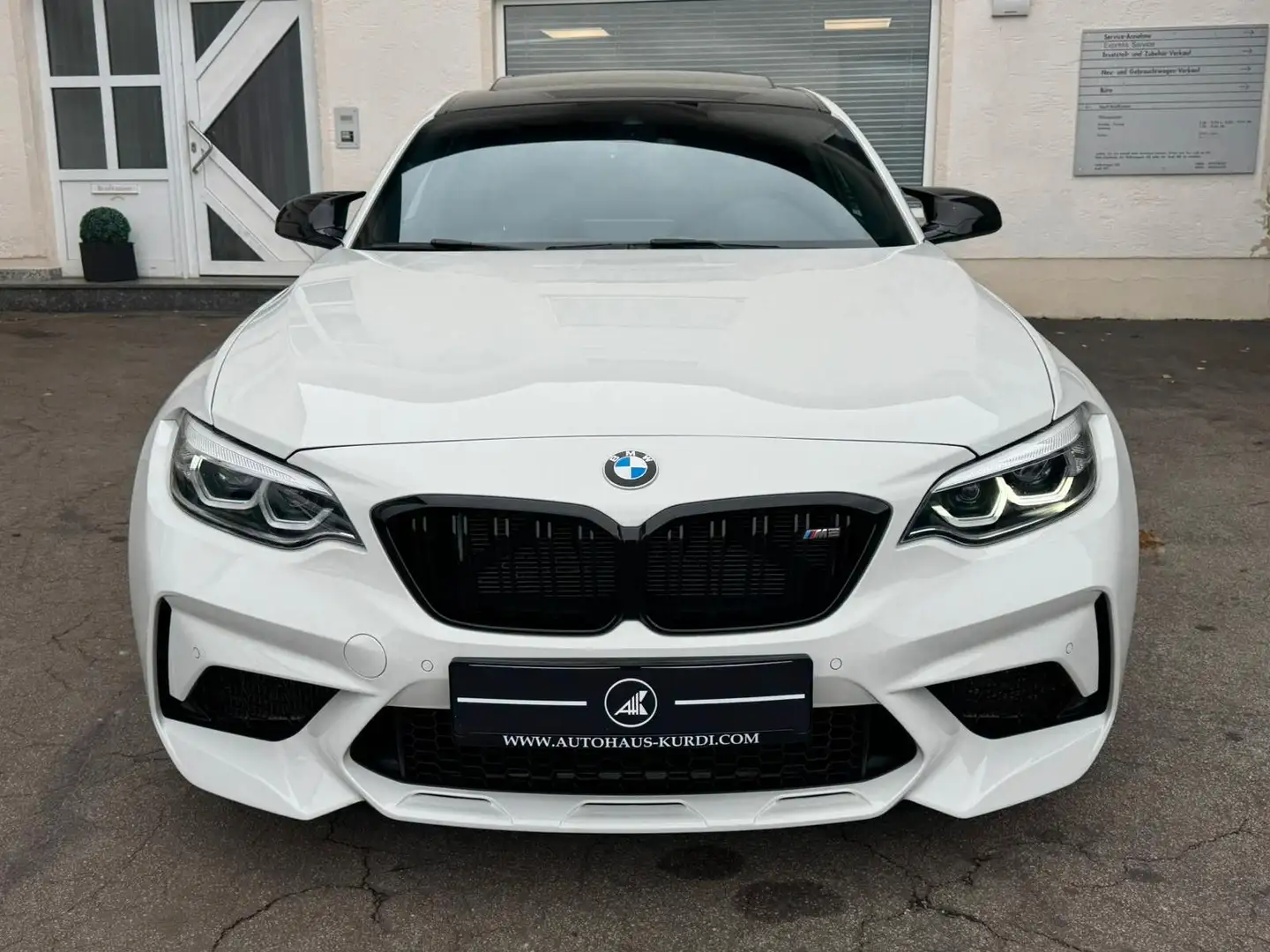 BMW M2 Comp. H&K SCHIEBEDACH KEYLESS KAMERA CARPLAY Weiß - 2