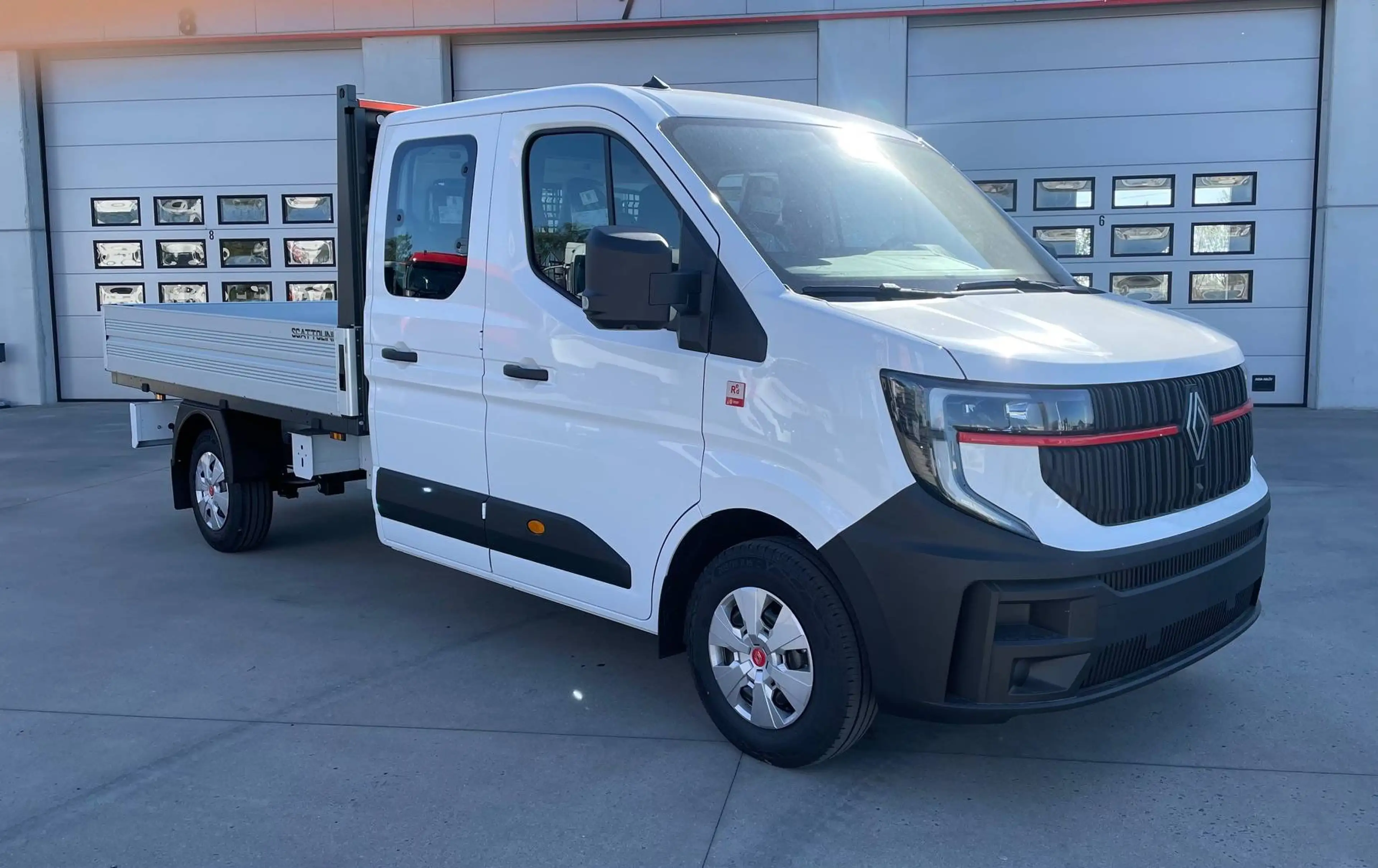 Renault Master Dubbele cabine met open laadbak