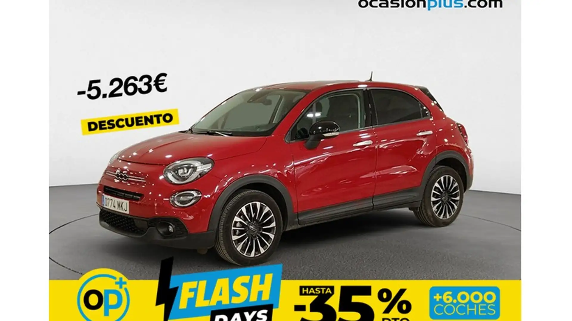 Fiat 500X 1.0 Firefly S&S Monotrim Rojo - 1