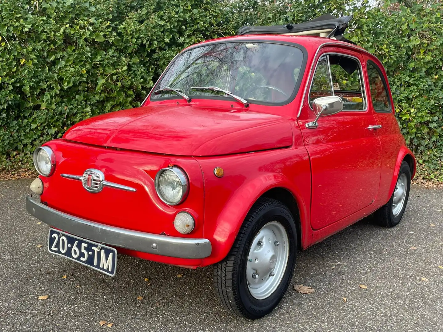 Fiat 500 500 R 1970 Nette staat Oldtimer ROOD Rot - 1
