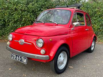 500 NUOVA 1972 Nette staat Oldtimer ROOD