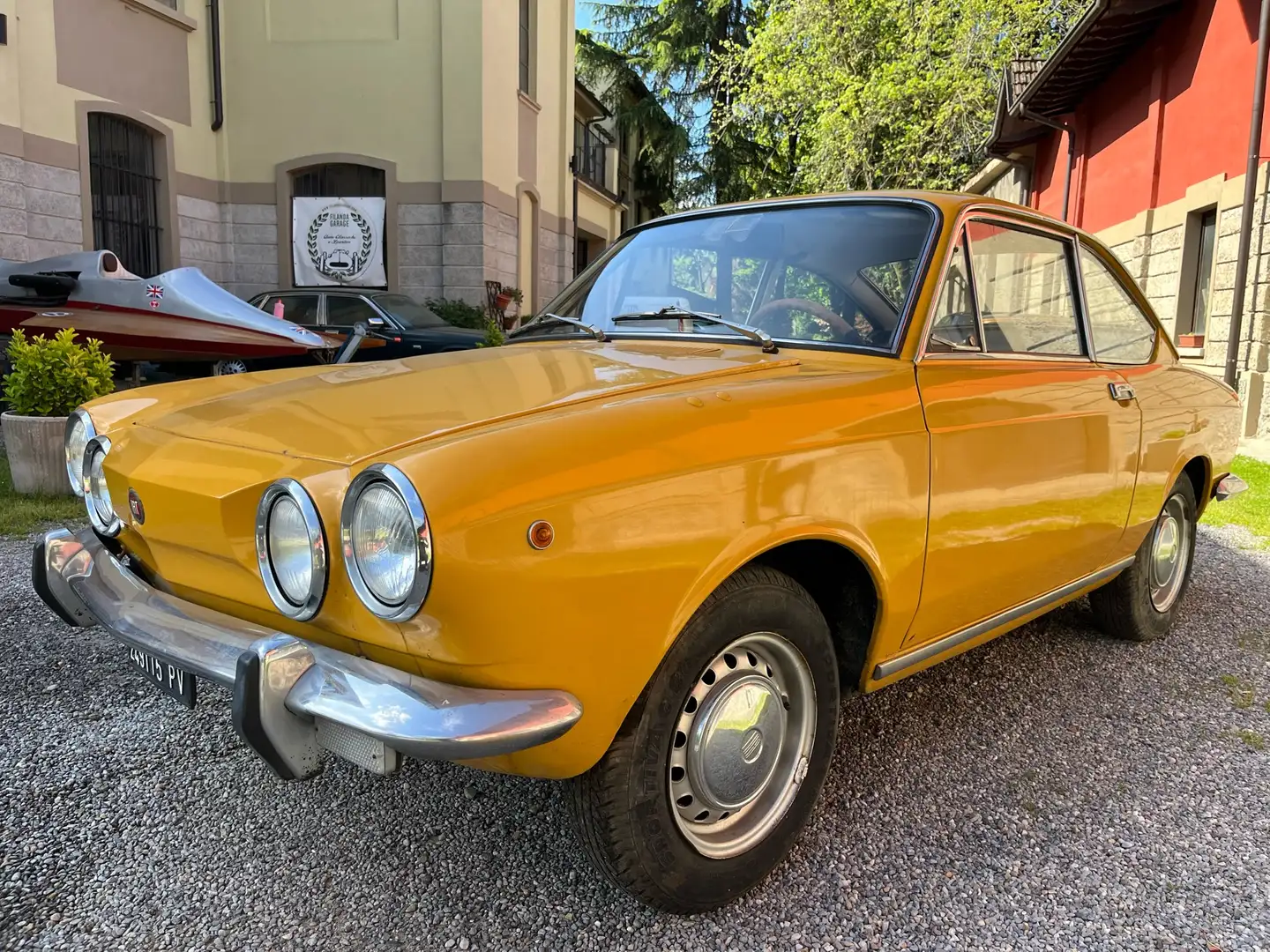 Fiat 850 SPORT COUPE’ Sarı - 1