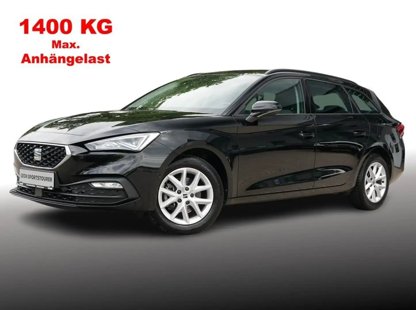 SEAT Leon ST 1.5 TSI STYLE AHK+NAVI+LED+SHZ Schwarz - 2