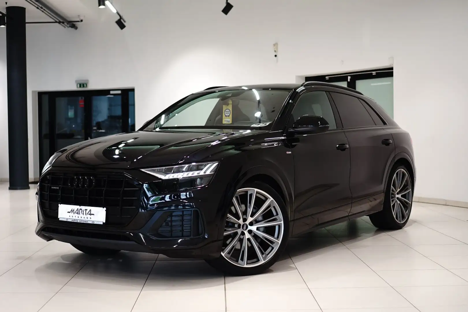 Audi Q8 50 S-LINE+RS|HUD|SOFT|NIGHT|LUFT.|MASSAG|B&O| Negro - 1