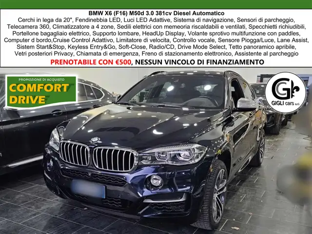 BMW X6 M M50d Tetto Cam 360 Clima4zone HeadUp Dispaly C.20"