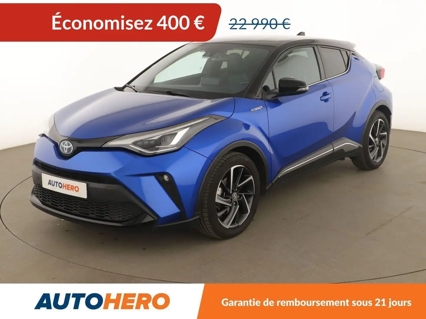 Toyota C-HR 2.0 Hybride Graphic Bleu - 1