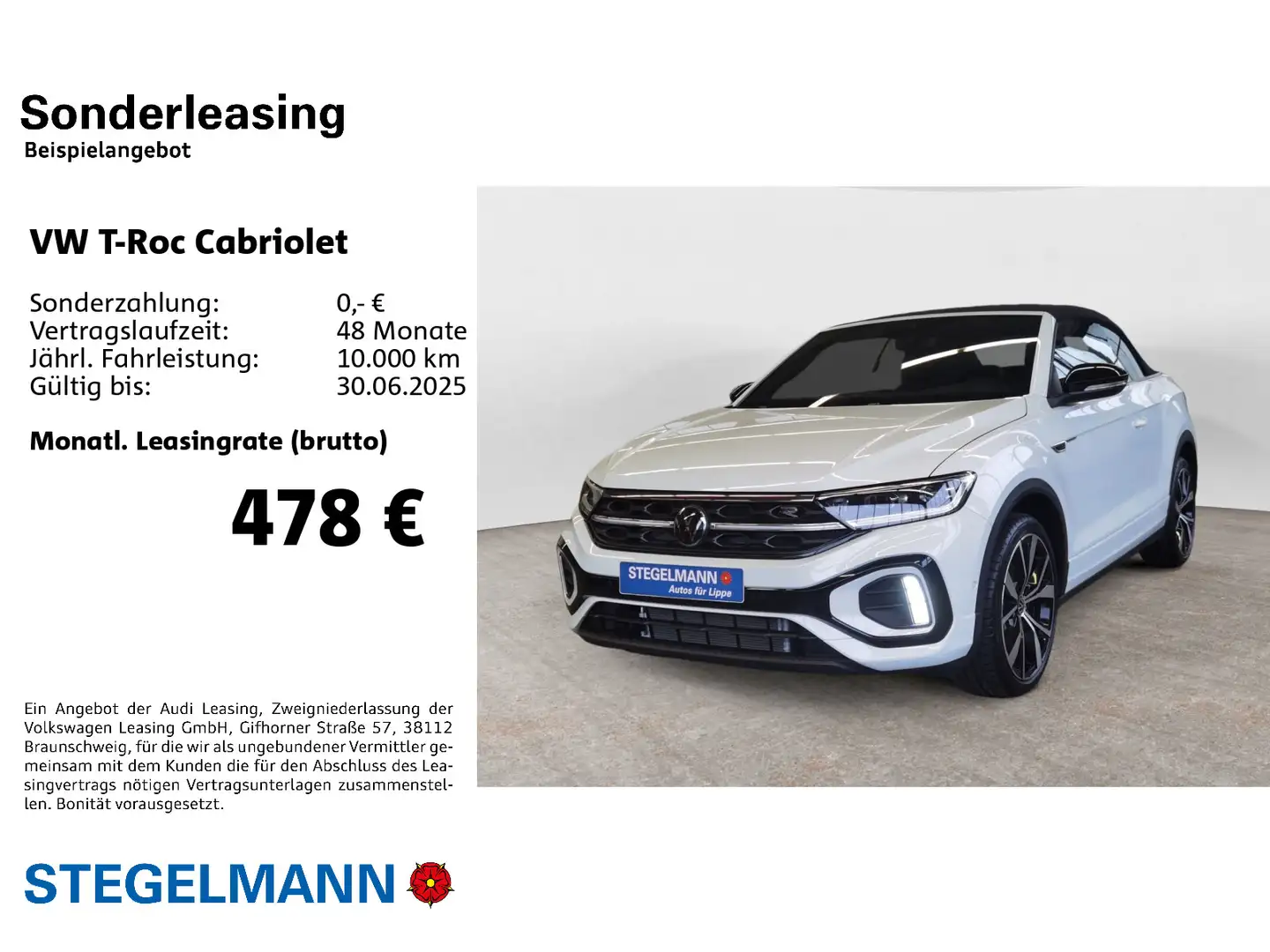 Volkswagen T-Roc 1.5 l TSI OPF 7-Gang-DSG R-Line Weiß - 2