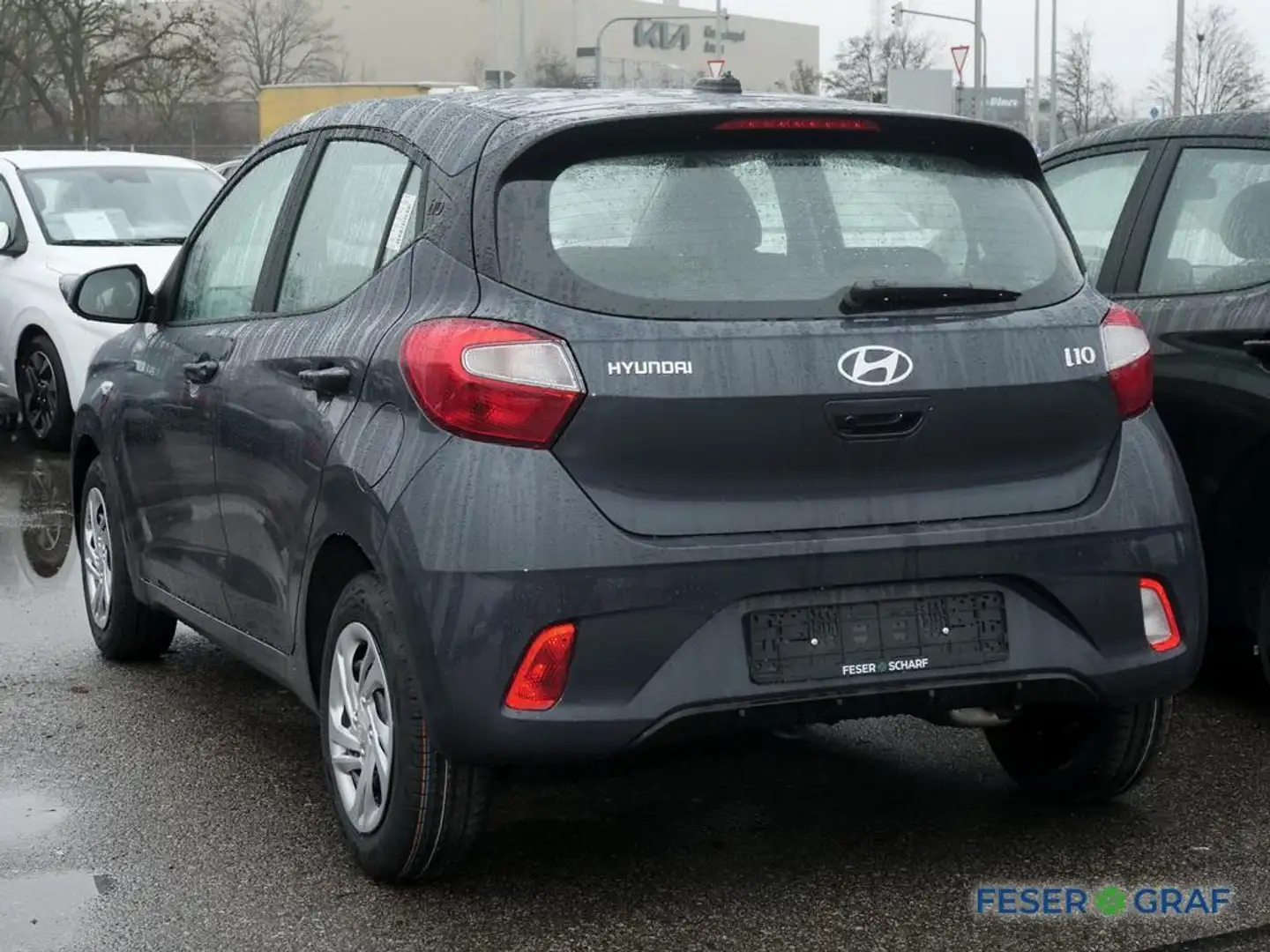 Hyundai i10 SELECT NAVI KAMERA LED-TFL USB KLIMA CARPLAY Grau - 2