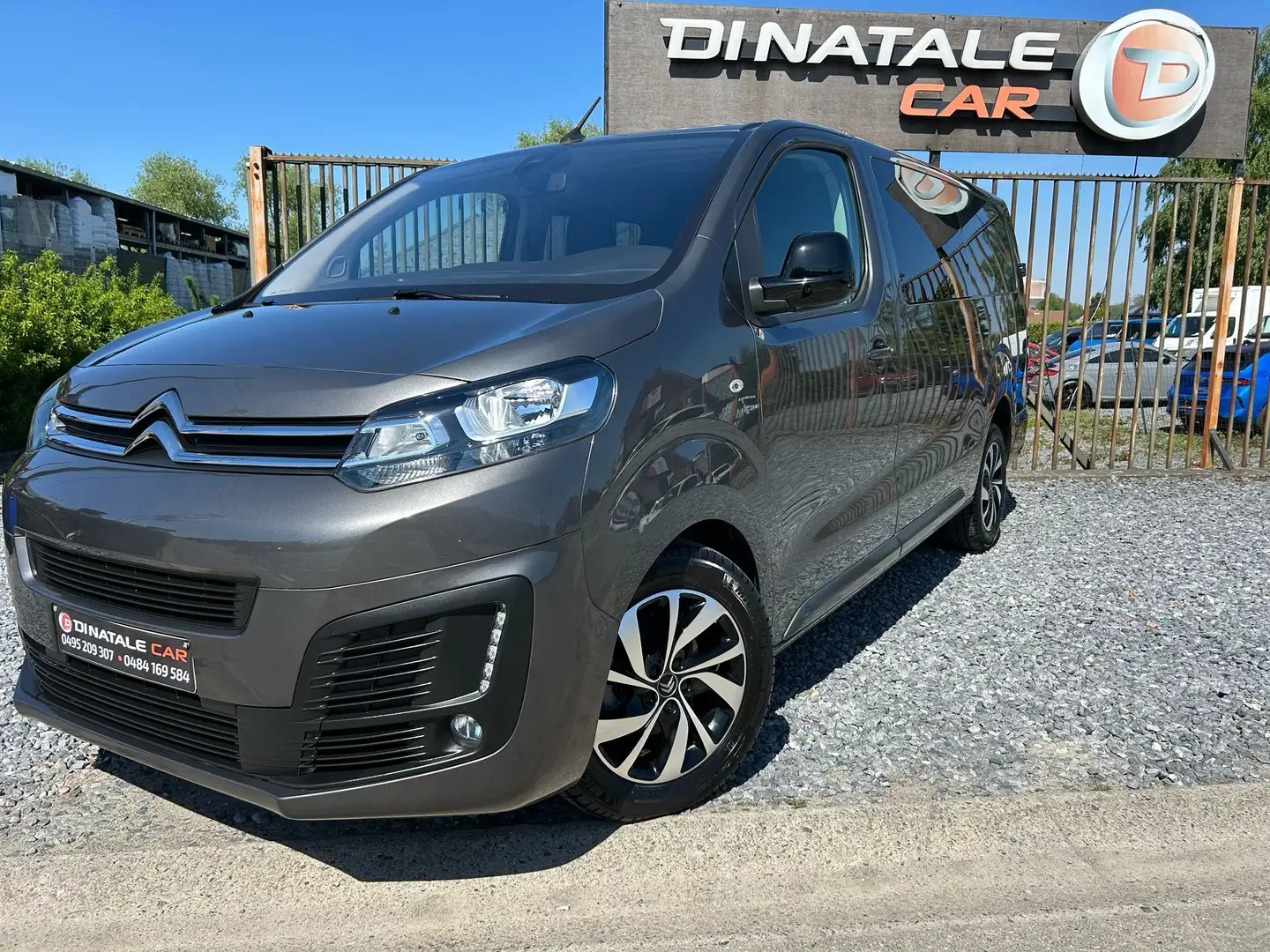 Citroen Jumpy XL Double Cabine 2.0 BlueHDI - GPS - Faible Km! Gris - 1