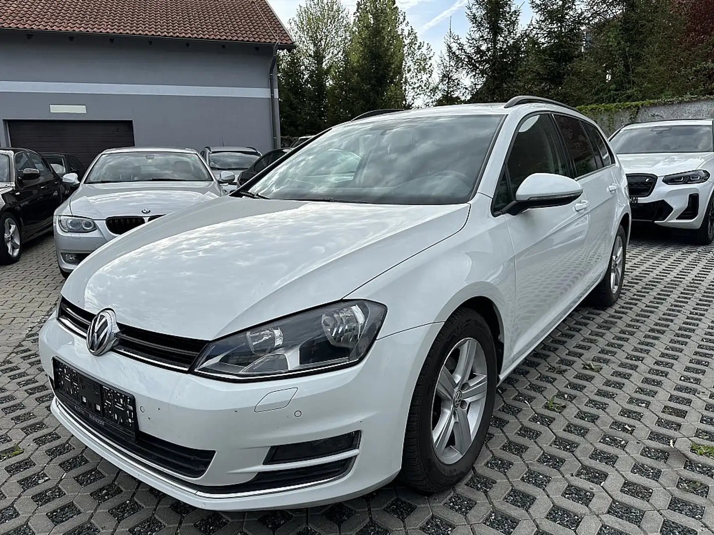 Volkswagen Golf Variant Highline BMT 2,0 TDI Weiß - 2