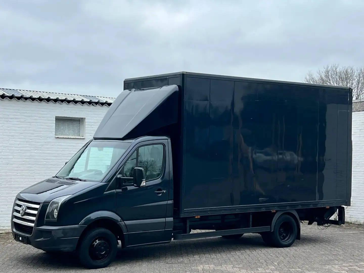 Volkswagen Crafter 2.5 Tdi Koffer LBW 245 H 470 L Lkw 3,5t Negru - 1