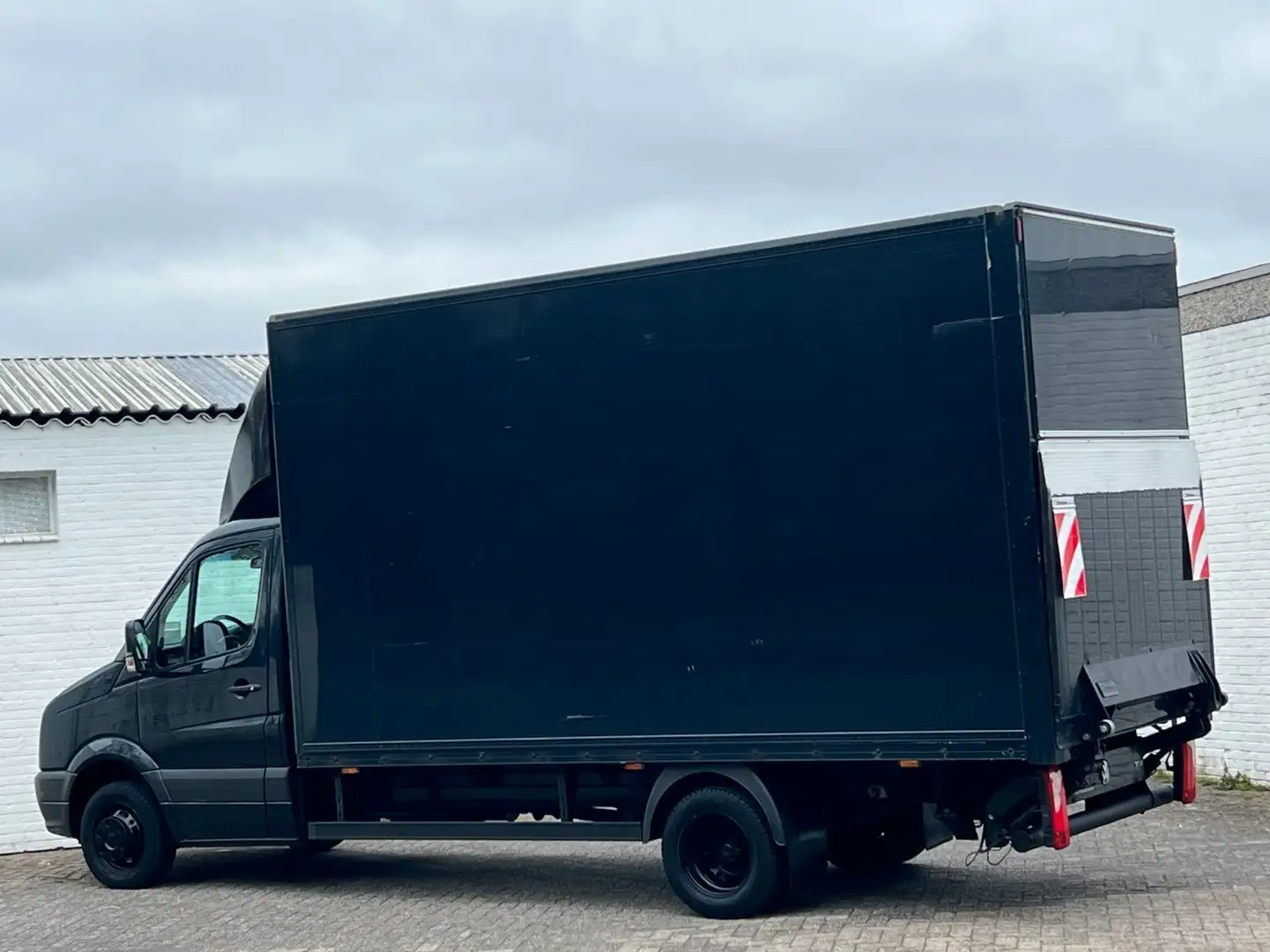 Volkswagen Crafter 2.5 Tdi Koffer LBW 245 H 470 L Lkw 3,5t Negru - 2