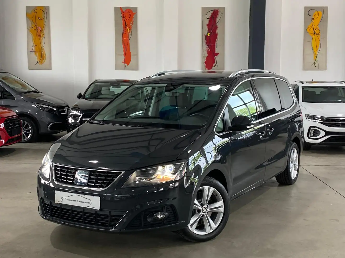 SEAT Alhambra 2.0 TDI XCELLENCE DSG/NAVI/ACC/AHK/ Gris - 1