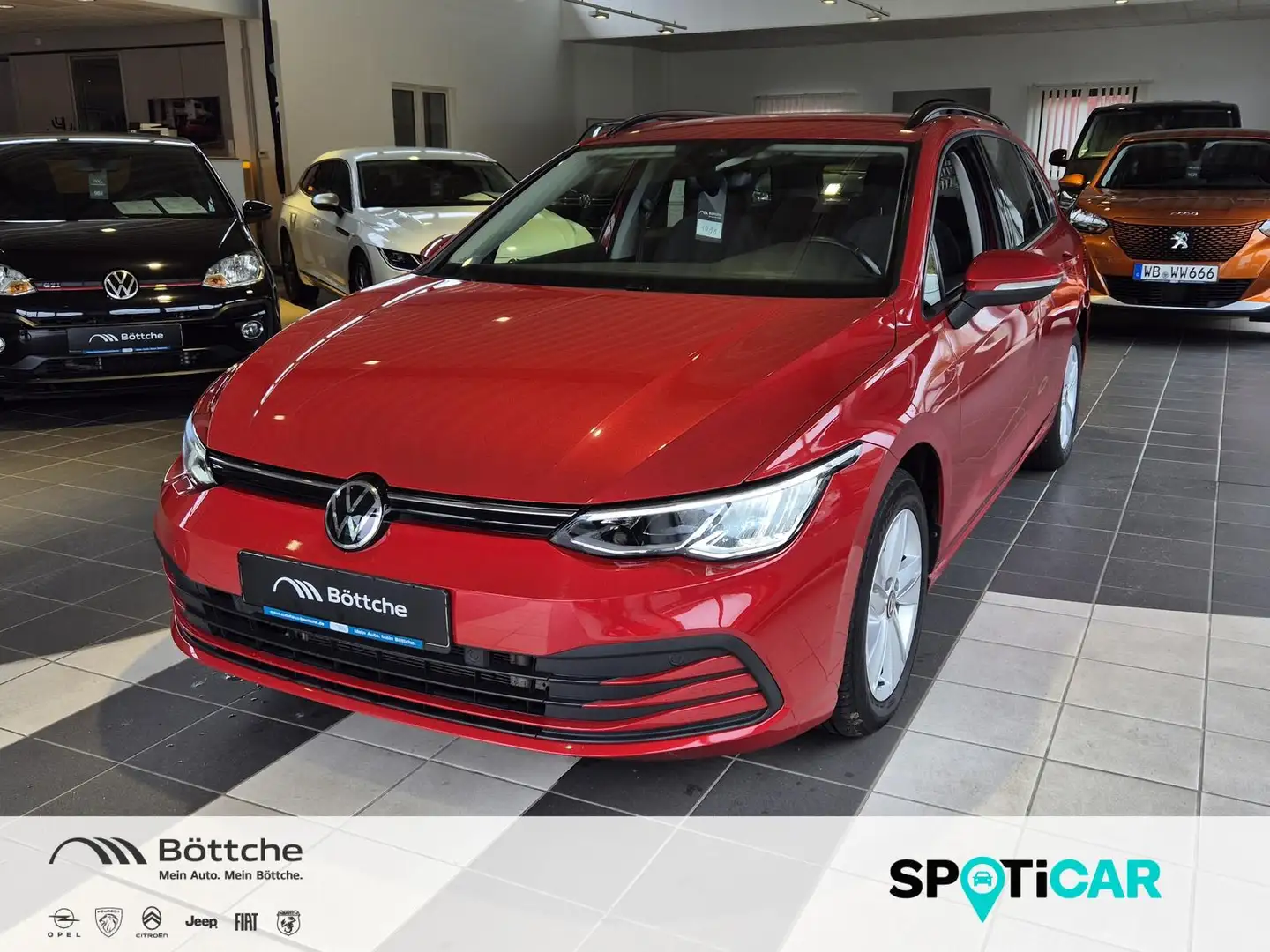 Volkswagen Golf Life 2.0 TDI Android Auto AHK IQ Drive Navi Rot - 1