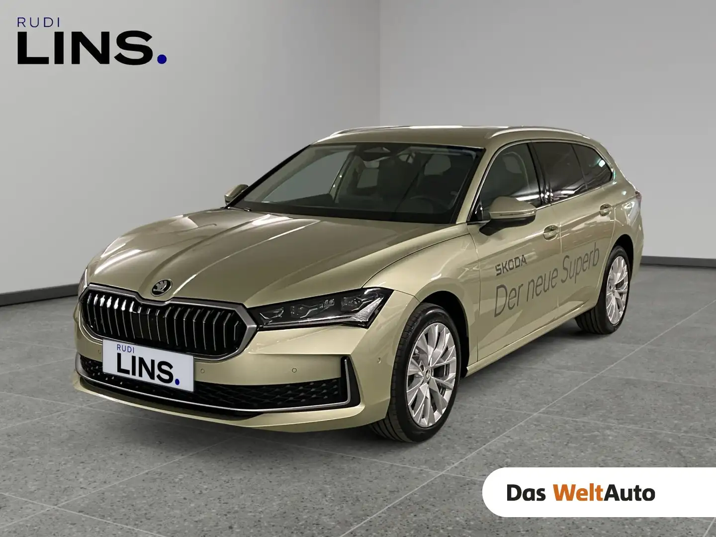 Skoda Superb Selection TDI DSG Gelb - 1