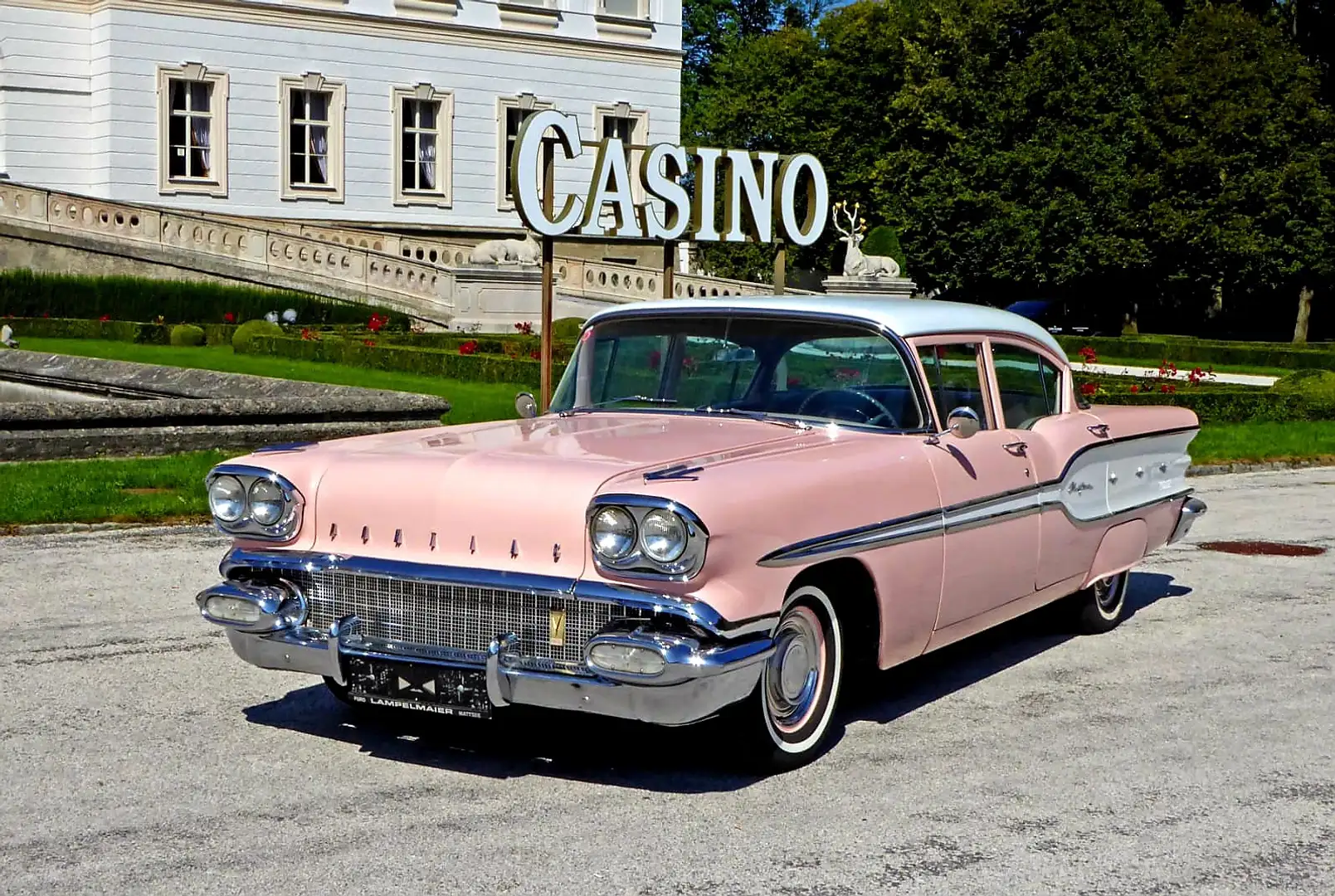 Pontiac 1958 Pontiac Chieftain Sedan Oldtimer-8Zylinder Blanco - 1