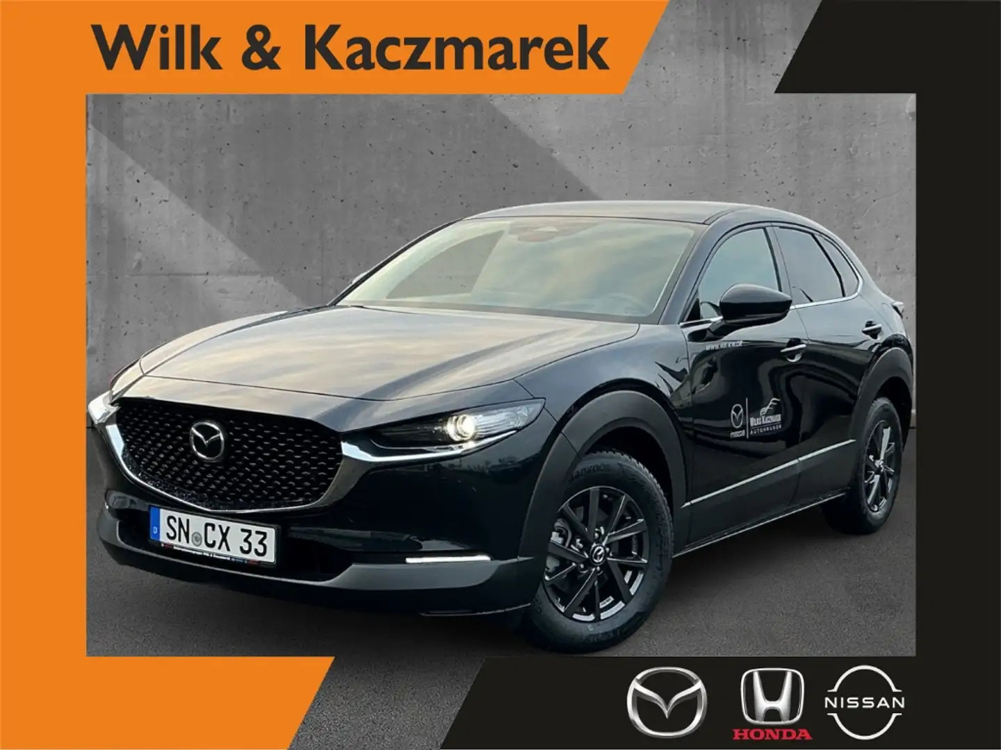 Mazda CX-30 2.5 GS Homura LED Navi Kamera HUD ACAA Zwart - 1