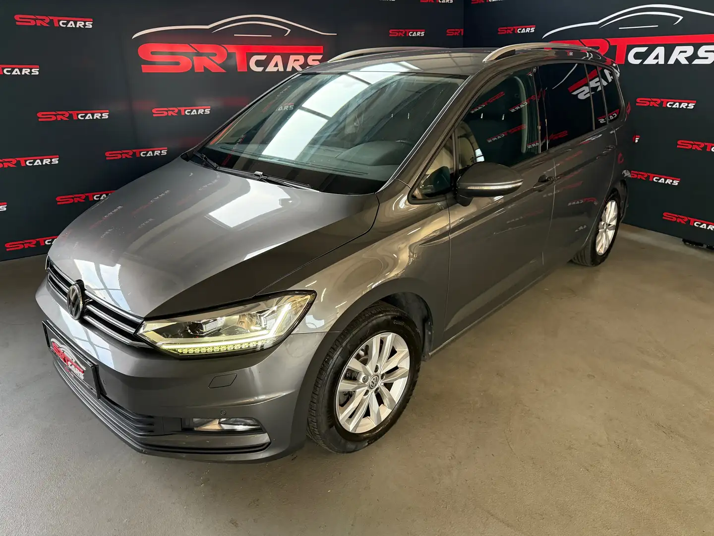 Volkswagen Touran 1,6 TDI DSG Aut. *Kamera*AHK*Lenkradheizung*LED Grau - 1