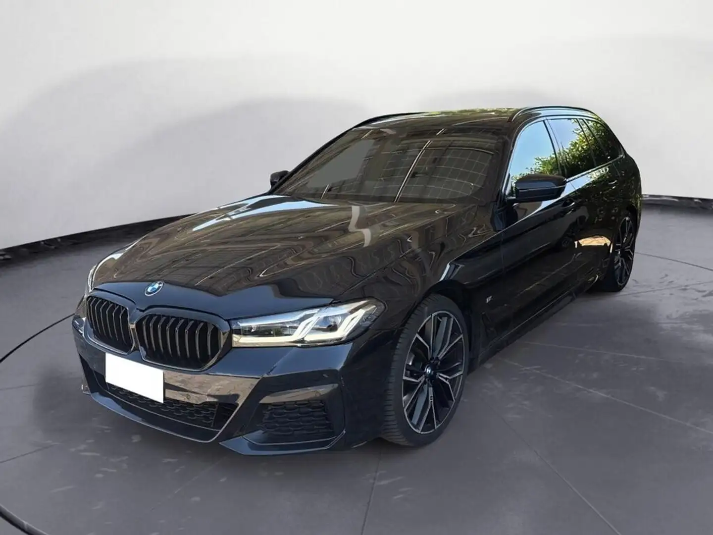BMW 520 d Touring mhev 48V xdrive Msport auto Nero - 1