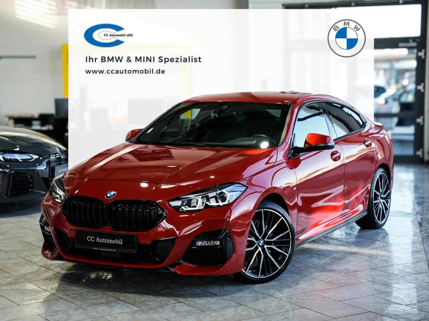 BMW 218 218i Gran Coupe M Sport 19LM Leder Harman Rouge - 1