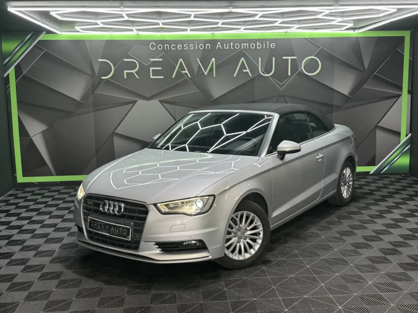 Audi Cabriolet 2.0 TDI 150CH AMBIENTE Gris - 1